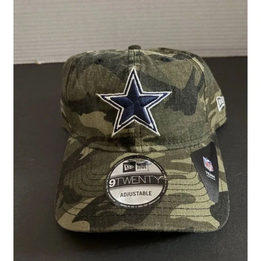 New Era Dallas Cowboys Youth Hat Camo 9TWENTY Adjustable NFL Camouflage Cap
